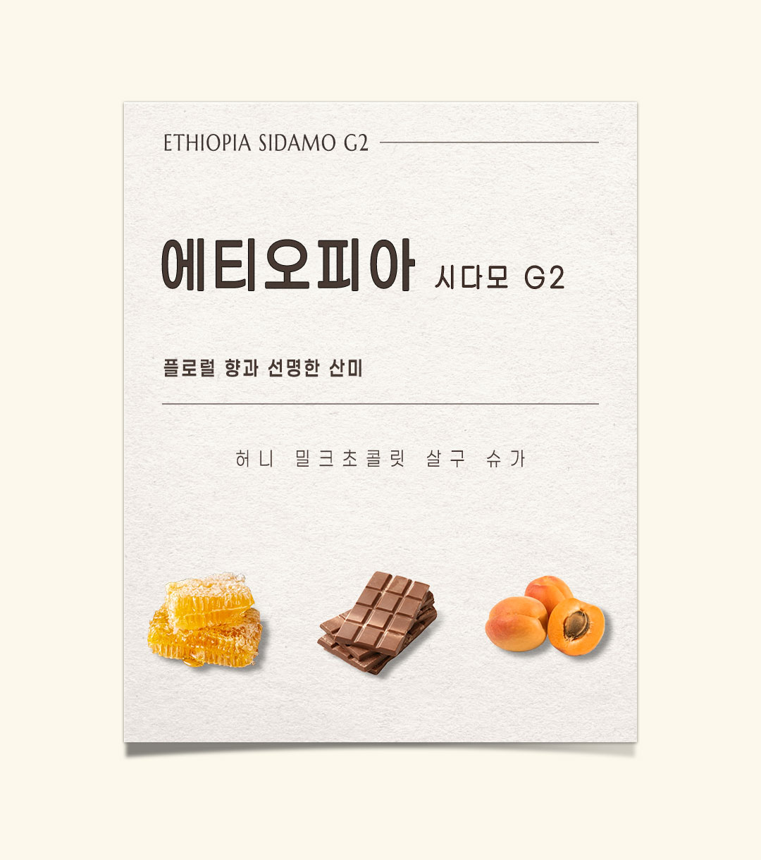 파란수염커피 에티오피아 시다모 G2